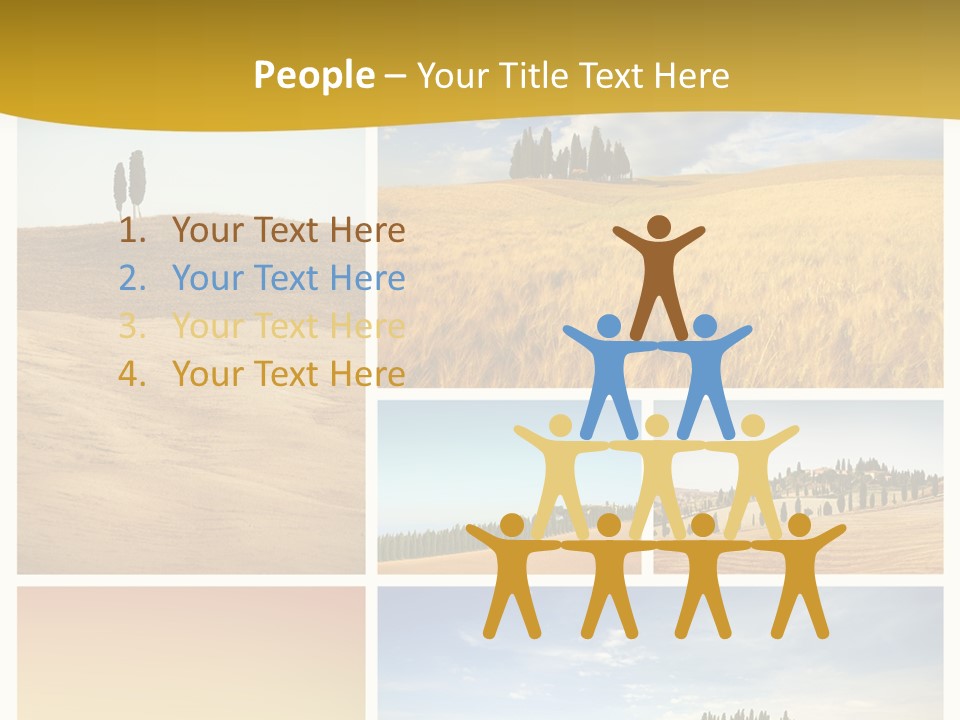 Cypress Tuscany Summer PowerPoint Template