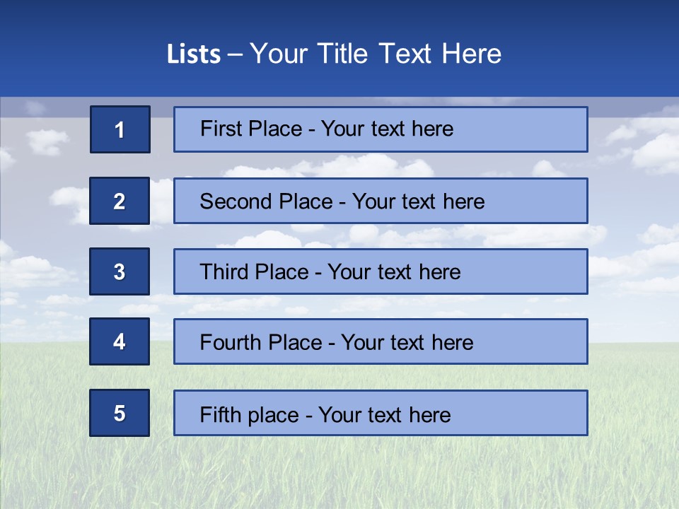 Food Dry Color PowerPoint Template