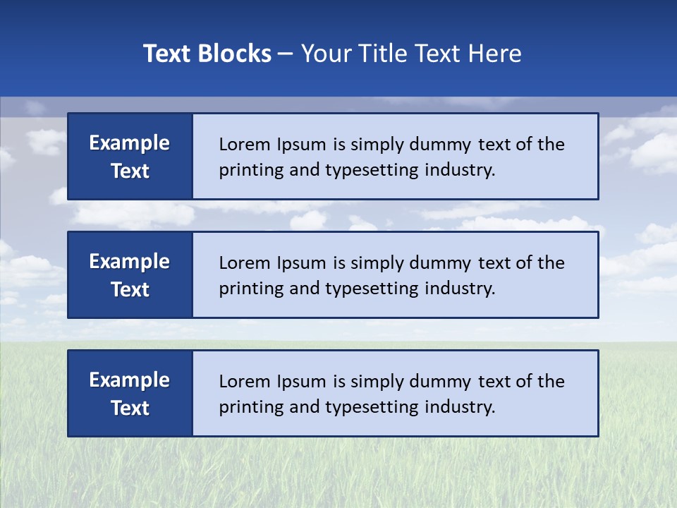 Food Dry Color PowerPoint Template