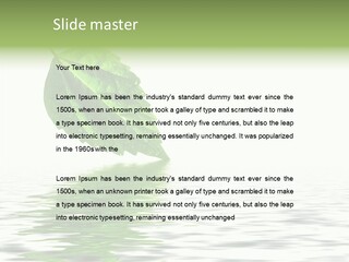 Season Green Freshness PowerPoint Template