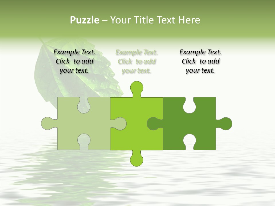 Season Green Freshness PowerPoint Template