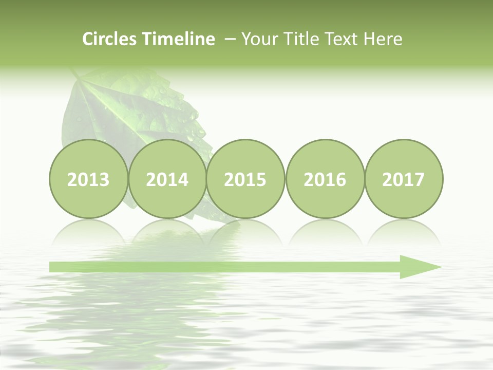 Season Green Freshness PowerPoint Template