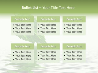 Season Green Freshness PowerPoint Template