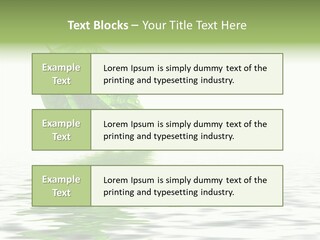 Season Green Freshness PowerPoint Template
