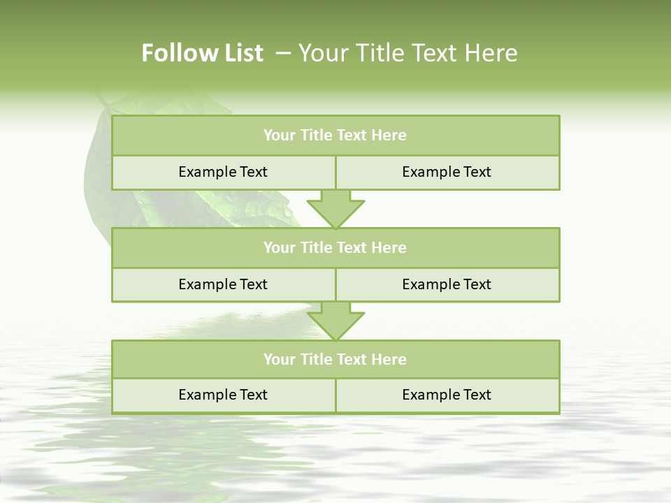 Season Green Freshness PowerPoint Template