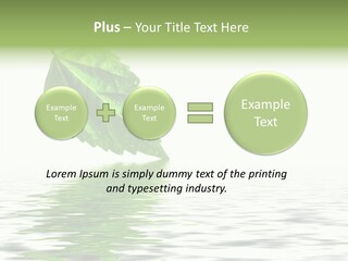 Season Green Freshness PowerPoint Template