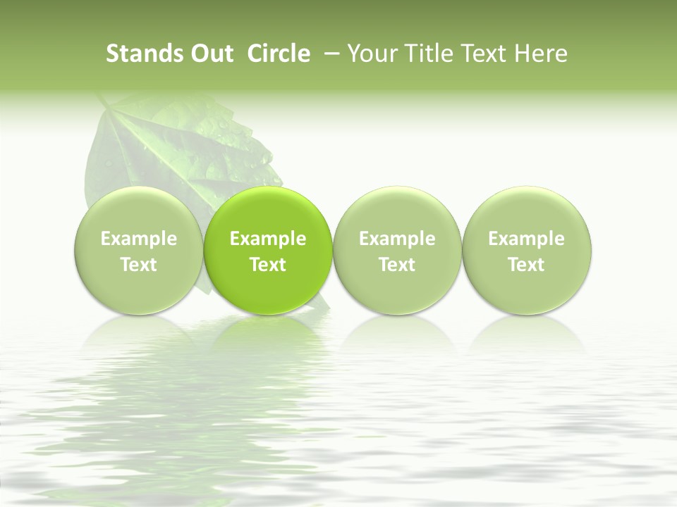 Season Green Freshness PowerPoint Template