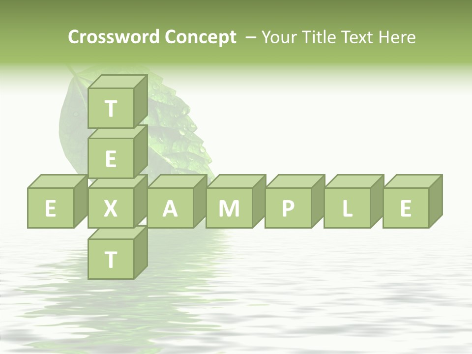 Season Green Freshness PowerPoint Template