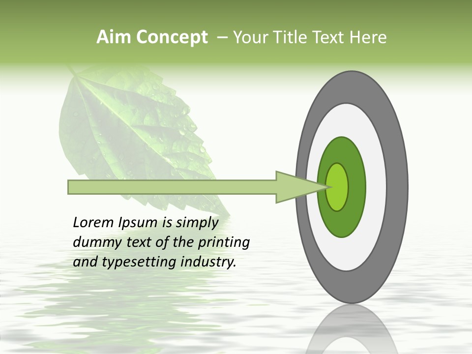 Season Green Freshness PowerPoint Template