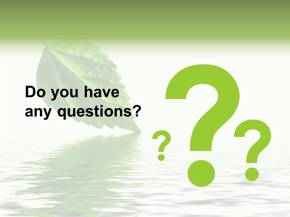 Season Green Freshness PowerPoint Template