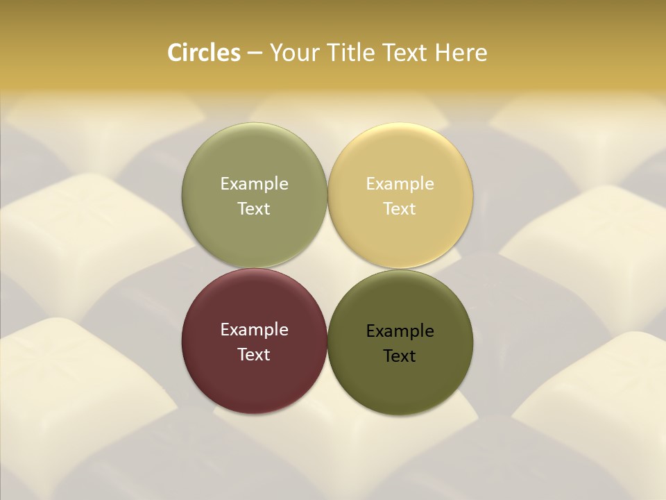 Texture Meal Temptation PowerPoint Template