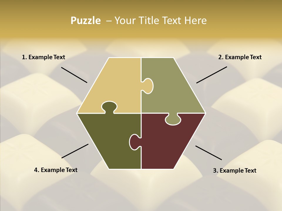 Texture Meal Temptation PowerPoint Template