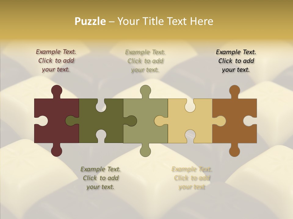 Texture Meal Temptation PowerPoint Template