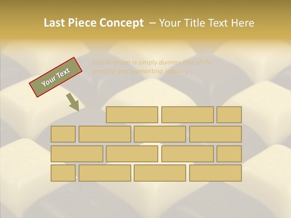 Texture Meal Temptation PowerPoint Template