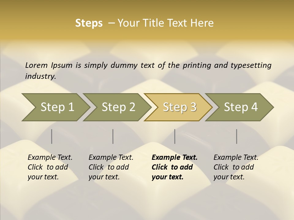 Texture Meal Temptation PowerPoint Template