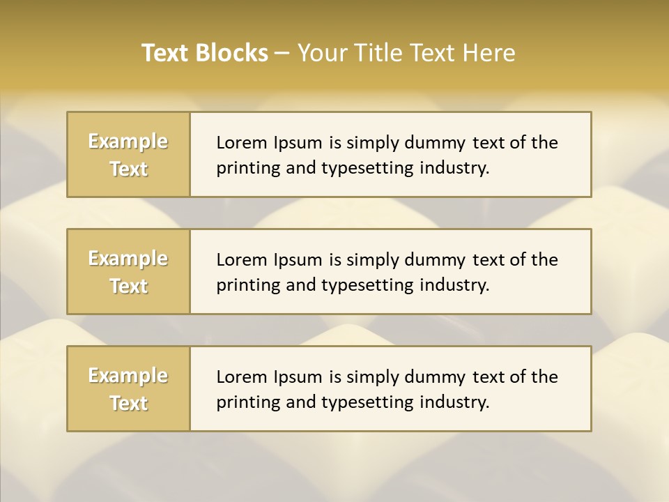 Texture Meal Temptation PowerPoint Template
