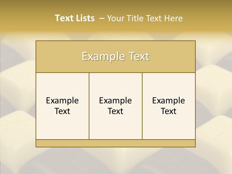 Texture Meal Temptation PowerPoint Template