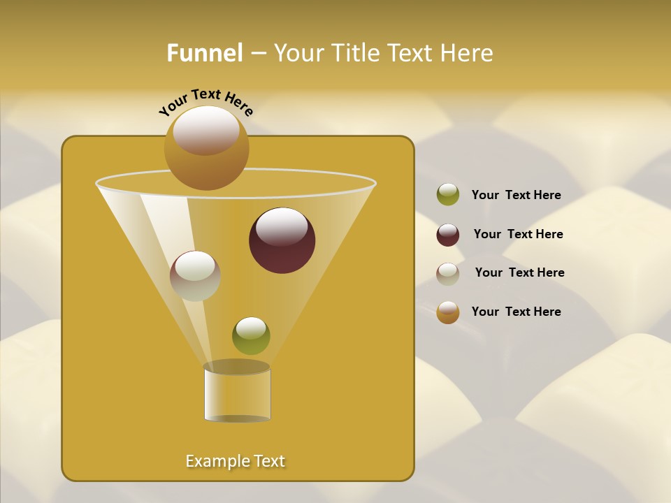 Texture Meal Temptation PowerPoint Template