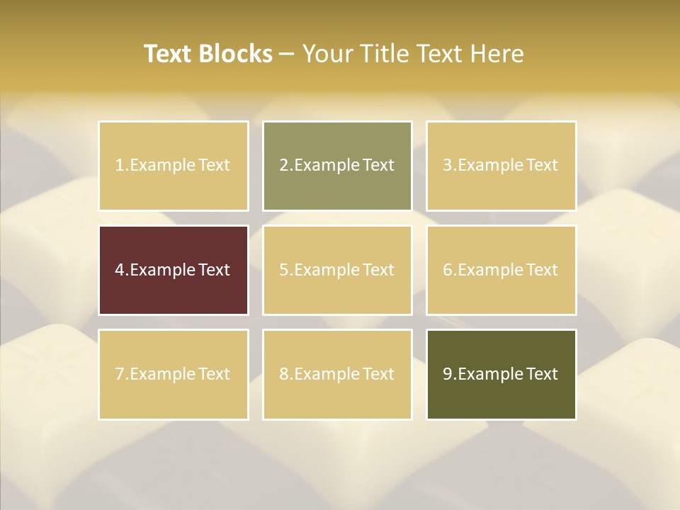 Texture Meal Temptation PowerPoint Template