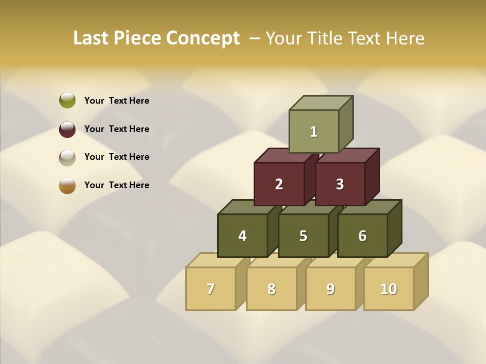 Texture Meal Temptation PowerPoint Template