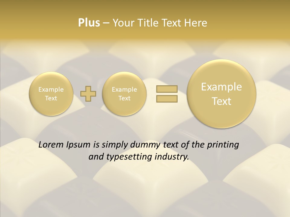 Texture Meal Temptation PowerPoint Template