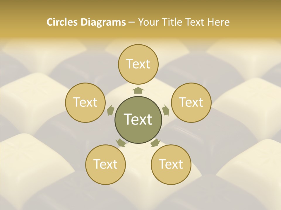 Texture Meal Temptation PowerPoint Template