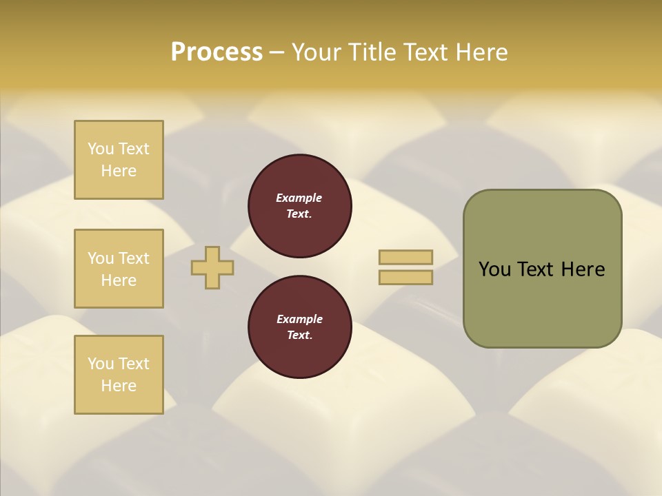 Texture Meal Temptation PowerPoint Template