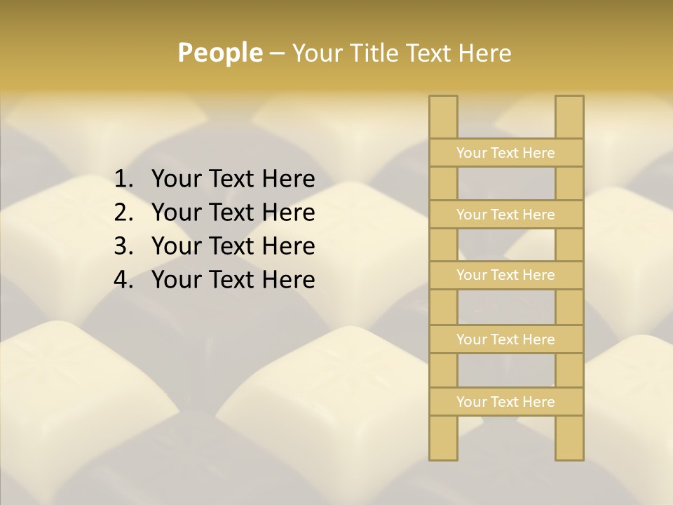 Texture Meal Temptation PowerPoint Template