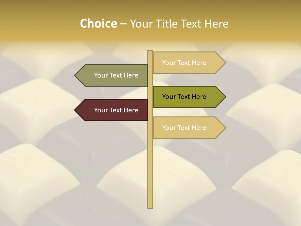 Texture Meal Temptation PowerPoint Template