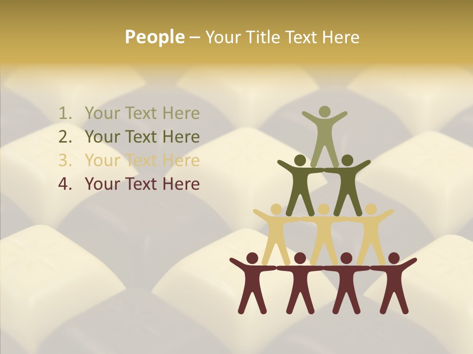 Texture Meal Temptation PowerPoint Template