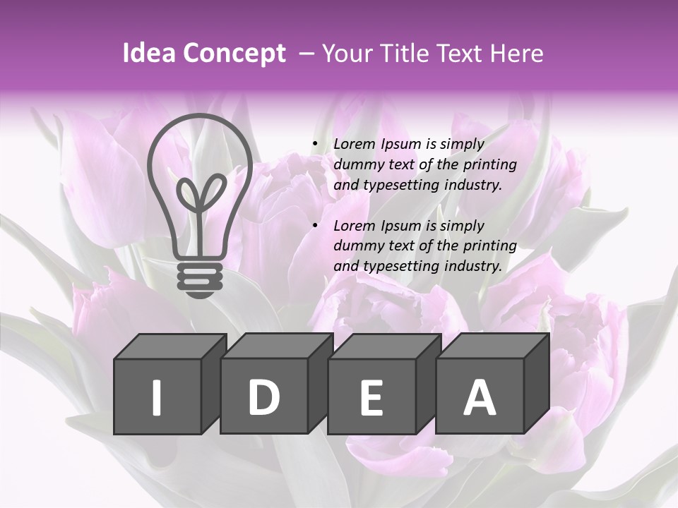 Bloom Beauty Summer PowerPoint Template