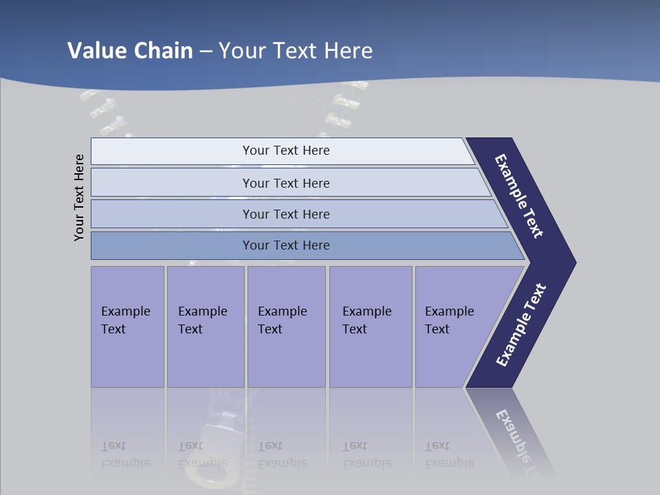 Zipper Cosmos Earth PowerPoint Template
