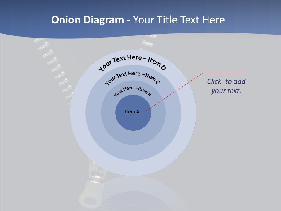 Zipper Cosmos Earth PowerPoint Template