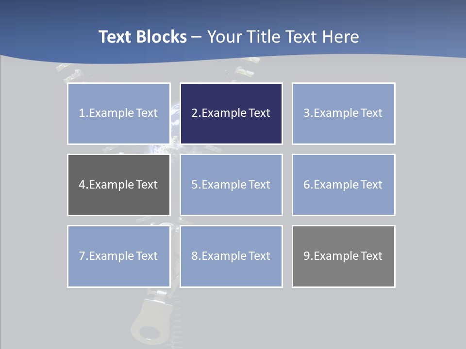 Zipper Cosmos Earth PowerPoint Template
