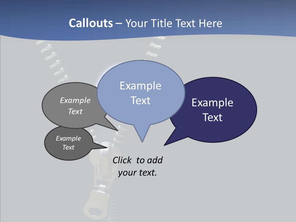 Zipper Cosmos Earth PowerPoint Template