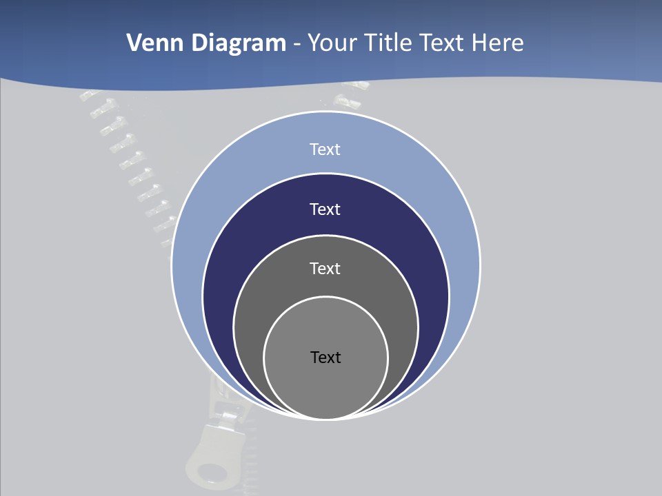 Zipper Cosmos Earth PowerPoint Template