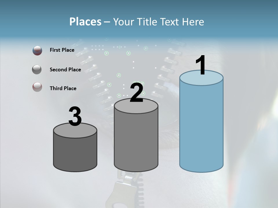 Man Advertisement Metaphorical PowerPoint Template