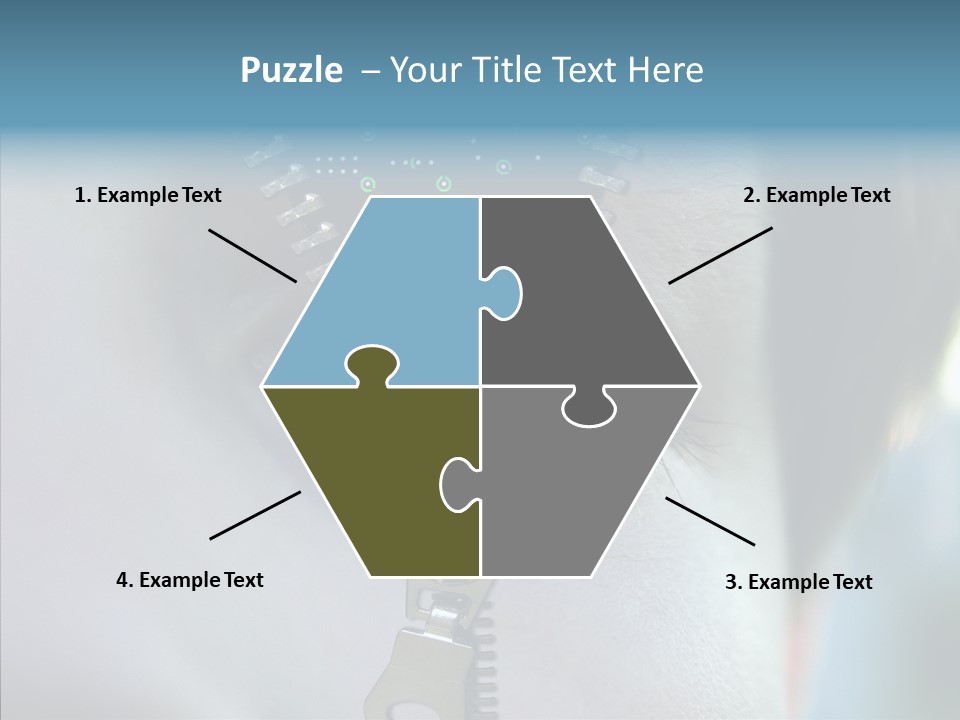 Man Advertisement Metaphorical PowerPoint Template