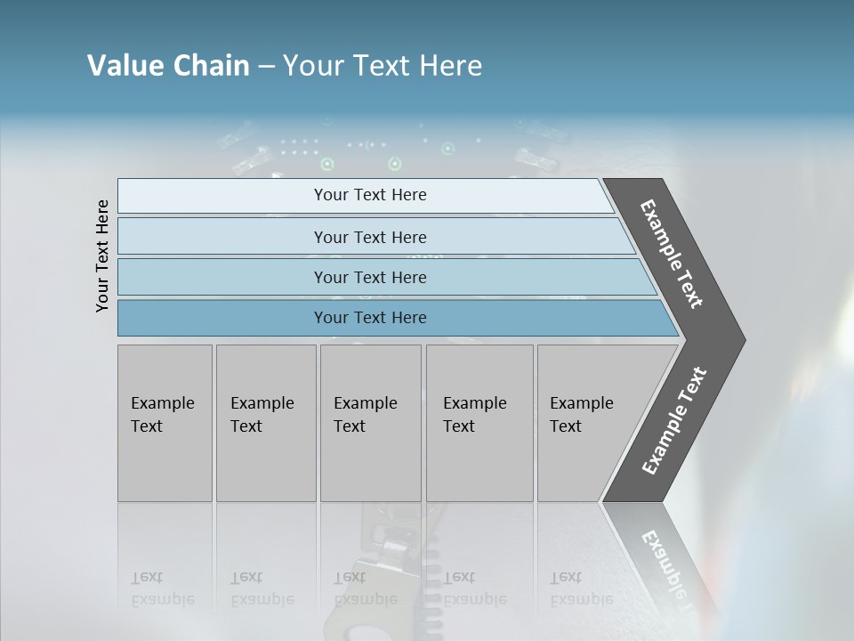 Man Advertisement Metaphorical PowerPoint Template