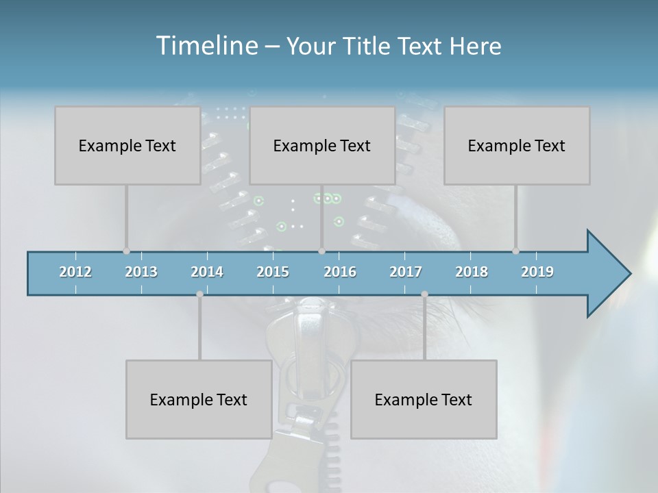 Man Advertisement Metaphorical PowerPoint Template