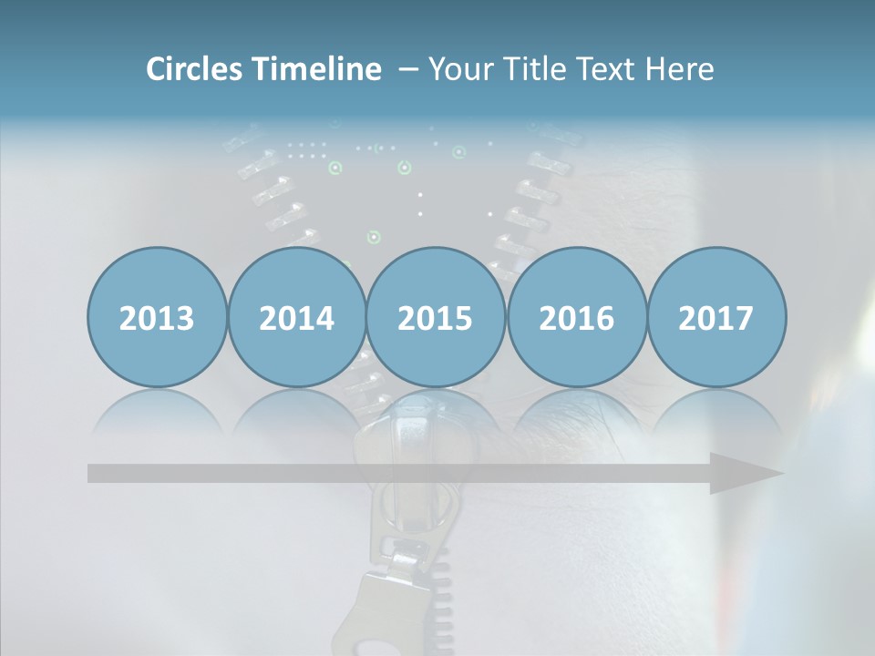 Man Advertisement Metaphorical PowerPoint Template