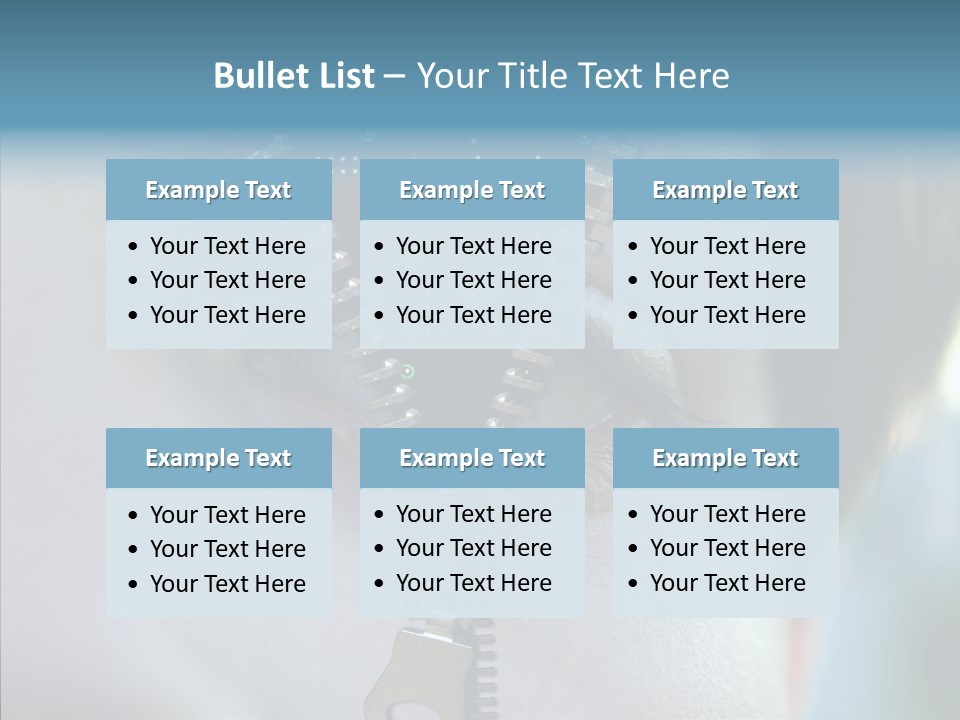 Man Advertisement Metaphorical PowerPoint Template