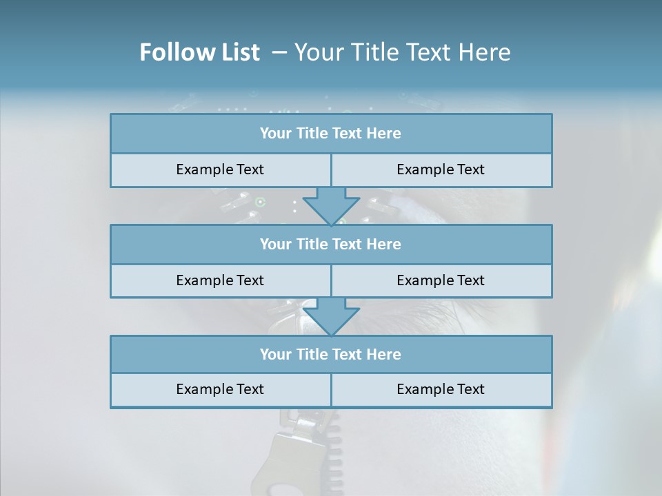 Man Advertisement Metaphorical PowerPoint Template