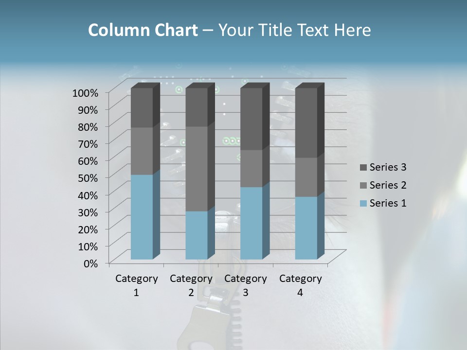 Man Advertisement Metaphorical PowerPoint Template