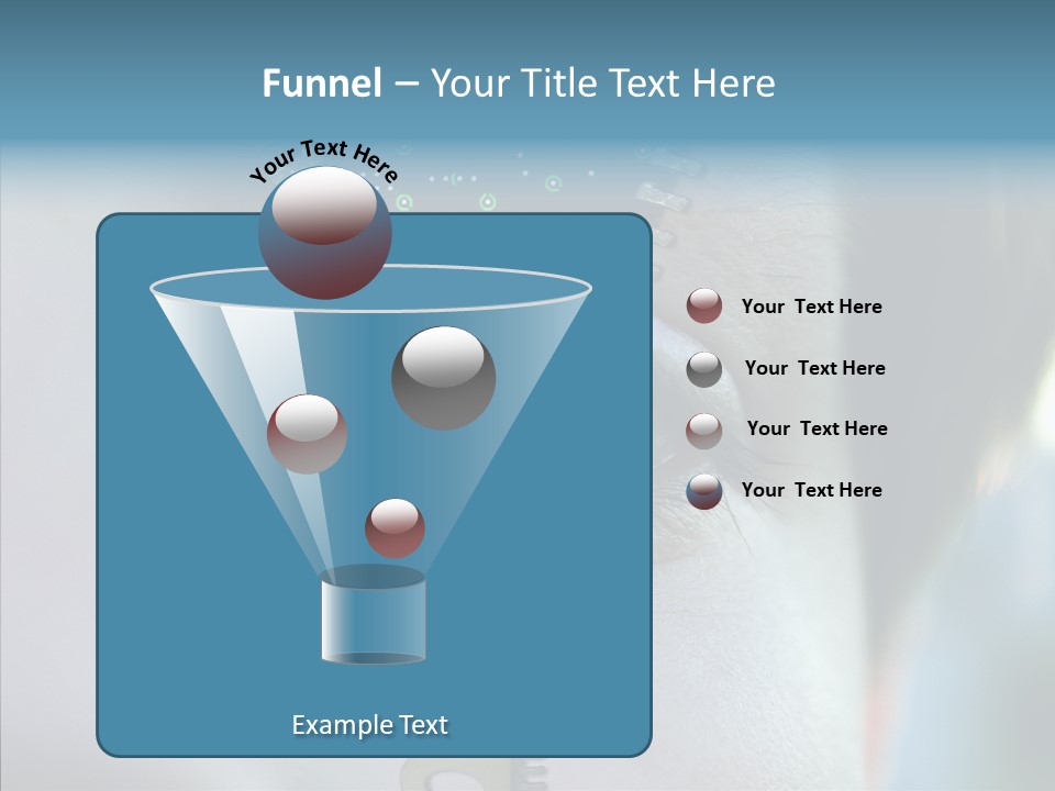 Man Advertisement Metaphorical PowerPoint Template