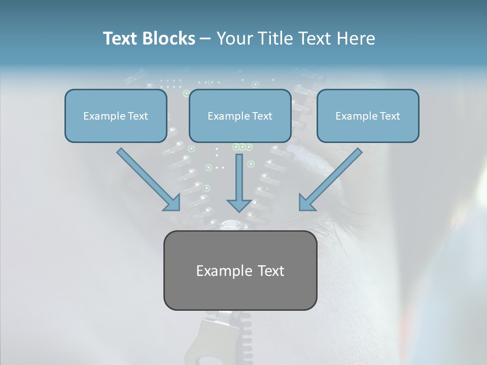 Man Advertisement Metaphorical PowerPoint Template
