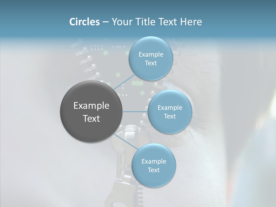 Man Advertisement Metaphorical PowerPoint Template