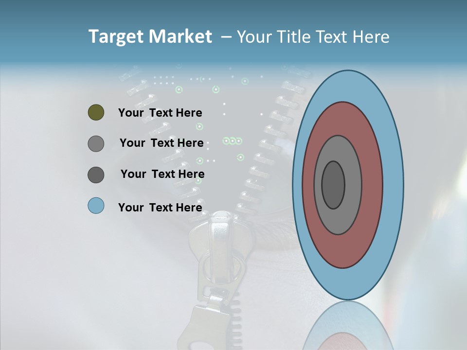 Man Advertisement Metaphorical PowerPoint Template