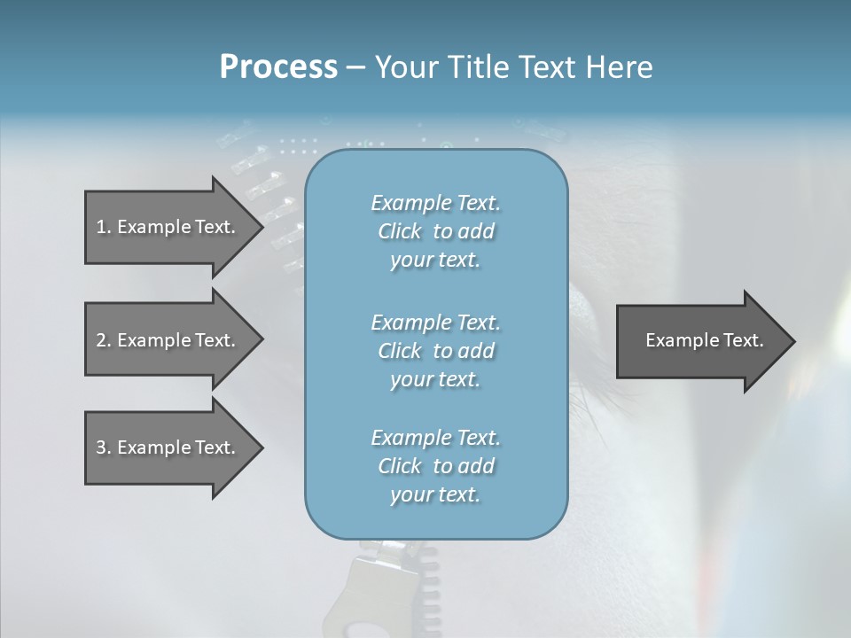 Man Advertisement Metaphorical PowerPoint Template