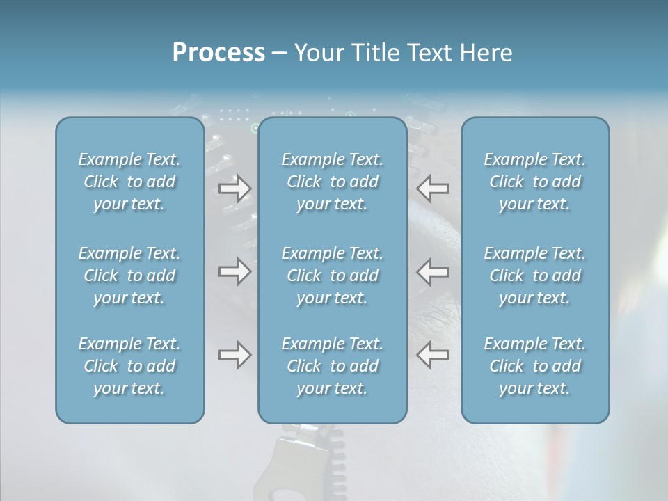 Man Advertisement Metaphorical PowerPoint Template